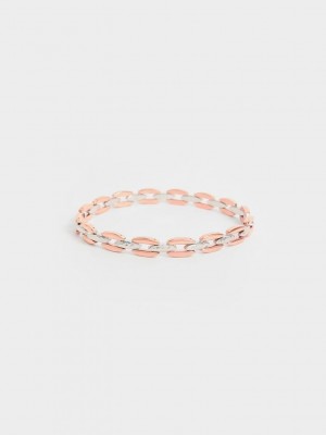 Charles & Keith Chain-Link Choker Necklace Mehrfarbig | UMLA42970