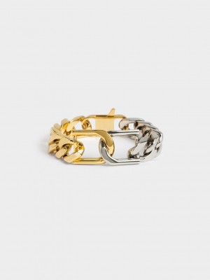 Charles & Keith Gabine Chain-Link Bracelet Mehrfarbig | GSDO45092