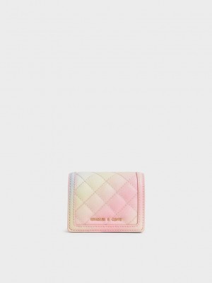 Charles & Keith Micaela Gesteppt Card Holder Mehrfarbig | OYLF46513