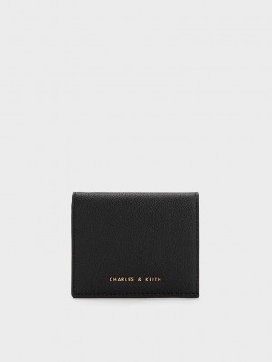 Charles & Keith Small Wallet Schwarz | YADX78325